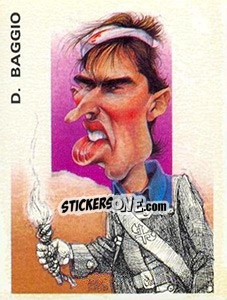 Figurina D. Baggio - Calciatori 1993-1994 - Panini