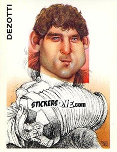 Sticker Dezotti - Calciatori 1993-1994 n. 356 - Panini