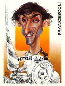 Sticker Francescoli - Calciatori 1993-1994 - Panini