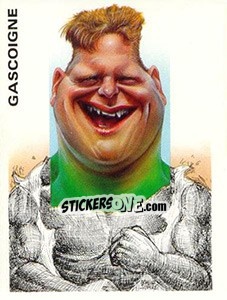 Sticker Gascoigne - Calciatori 1993-1994 n. 362 - Panini