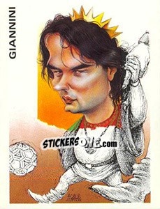 Sticker Giannini - Calciatori 1993-1994 n. 363 - Panini