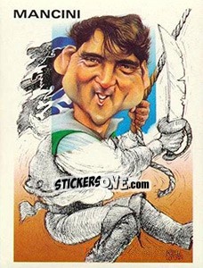 Figurina Mancini - Calciatori 1993-1994 - Panini