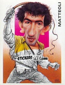 Sticker Matteoli - Calciatori 1993-1994 n. 369 - Panini