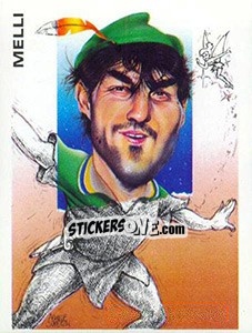 Sticker Melli - Calciatori 1993-1994 n. 370 - Panini