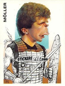 Figurina Moller - Calciatori 1993-1994 - Panini