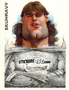 Figurina Skuhravy - Calciatori 1993-1994 - Panini