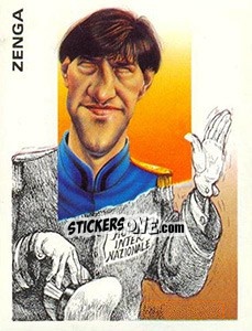 Sticker Zenga - Calciatori 1993-1994 n. 381 - Panini