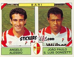 Sticker Angelo Alessio / Joao Paulo S. Luis Donizetti - Calciatori 1993-1994 n. 418 - Panini