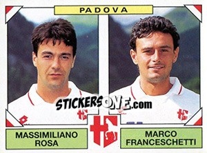 Sticker Massimiliano Rosa / Marco Franceschetti