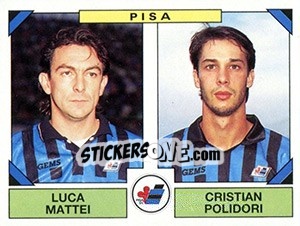 Cromo Luca Mattei / Cristian Polidori