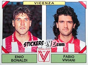 Sticker Enio Bonaldi / Fabio Viviani - Calciatori 1993-1994 n. 560 - Panini