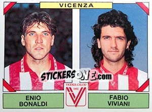 Figurina Enio Bonaldi / Fabio Viviani - Calciatori 1993-1994 - Panini