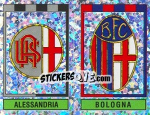 Sticker Scudetto (Alessandria - Bologna) - Calciatori 1993-1994 n. 564 - Panini