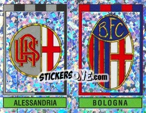 Figurina Scudetto (Alessandria - Bologna)