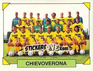 Figurina Squadra (ChievoVerona) - Calciatori 1993-1994 - Panini