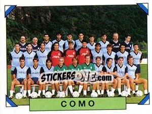 Figurina Squadra (Como) - Calciatori 1993-1994 - Panini