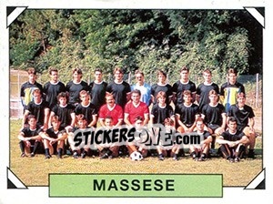 Figurina Squadra (Massese) - Calciatori 1993-1994 - Panini