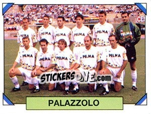 Figurina Squadra (Palazzolo) - Calciatori 1993-1994 - Panini