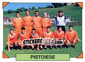 Cromo Squadra (Pistoiese) - Calciatori 1993-1994 - Panini
