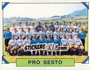 Cromo Squadra (Pro Sesto) - Calciatori 1993-1994 - Panini