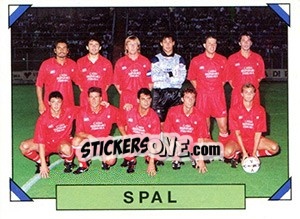 Sticker Squadra (S.P.A.L.) - Calciatori 1993-1994 n. 586 - Panini