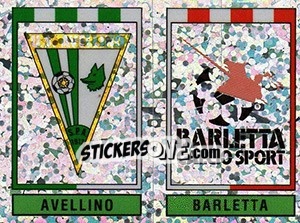 Sticker Scudetto (Avellino - Barletta) - Calciatori 1993-1994 - Panini