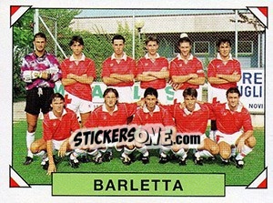 Sticker Squadra (Barletta) - Calciatori 1993-1994 n. 592 - Panini