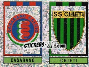 Figurina Scudetto (Casarano - Chieti)