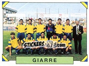 Sticker Squadra (Giarre) - Calciatori 1993-1994 n. 596 - Panini