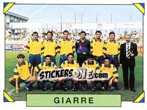 Sticker Squadra (Giarre)