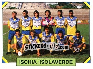 Sticker Squadra (Ischia Isolaverde) - Calciatori 1993-1994 n. 598 - Panini