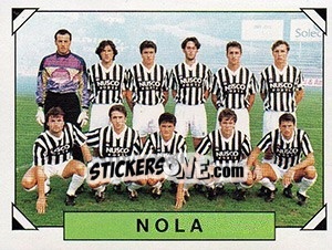 Cromo Squadra (Nola) - Calciatori 1993-1994 - Panini
