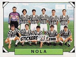 Sticker Squadra (Nola) - Calciatori 1993-1994 n. 605 - Panini