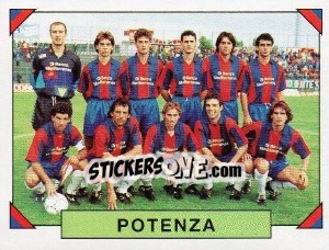 Sticker Squadra (Potenza) - Calciatori 1993-1994 n. 608 - Panini