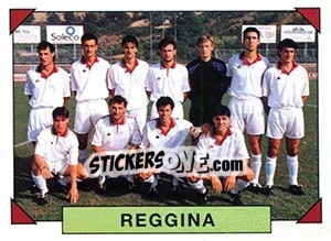 Cromo Squadra (Reggina) - Calciatori 1993-1994 - Panini