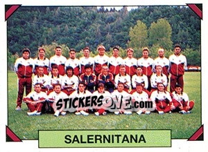 Figurina Squadra (Salernitana) - Calciatori 1993-1994 - Panini