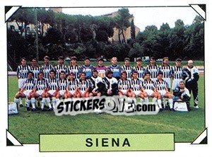 Cromo Squadra (Siena) - Calciatori 1993-1994 - Panini