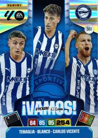 Figurina Tenaglia / Blanco / Carlos Vicente - Laliga 2025-2026. Adrenalyn Xl n. 361 - Panini