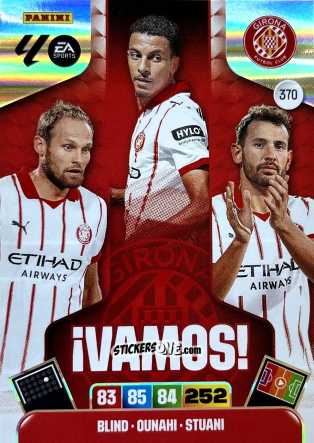 Sticker Blind / Ounahi / Stuani - Laliga 2025-2026. Adrenalyn Xl n. 370 - Panini