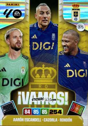 Cromo Escandell / Cazorla / Rondon - Laliga 2025-2026. Adrenalyn Xl n. 375 - Panini
