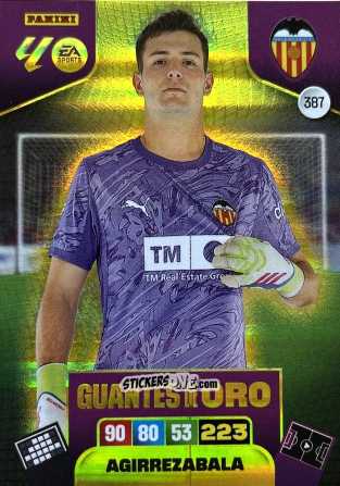 Cromo Agirrezabala - Laliga 2025-2026. Adrenalyn Xl n. 387 - Panini