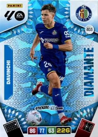 Figurina Davinchi - Laliga 2025-2026. Adrenalyn Xl n. 403 - Panini
