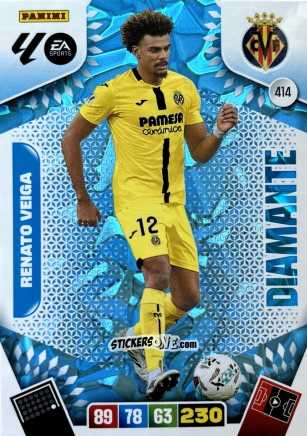 Figurina Renato Veiga - Laliga 2025-2026. Adrenalyn Xl n. 414 - Panini