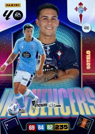Cromo Sotelo - Laliga 2025-2026. Adrenalyn Xl n. 416 - Panini