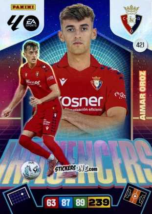 Cromo Aimar Oroz - Laliga 2025-2026. Adrenalyn Xl n. 421 - Panini