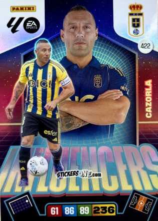 Cromo Cazorla - Laliga 2025-2026. Adrenalyn Xl n. 422 - Panini