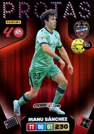 Cromo Manu Sanchez - Laliga 2025-2026. Adrenalyn Xl n. 431 - Panini