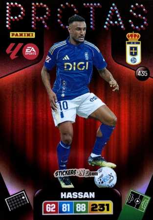 Sticker Hassan - Laliga 2025-2026. Adrenalyn Xl n. 435 - Panini