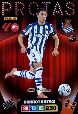 Cromo Gorrotxategi - Laliga 2025-2026. Adrenalyn Xl n. 437 - Panini