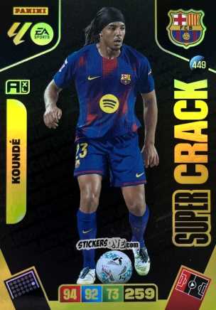 Figurina Koundé - Laliga 2025-2026. Adrenalyn Xl n. 449 - Panini